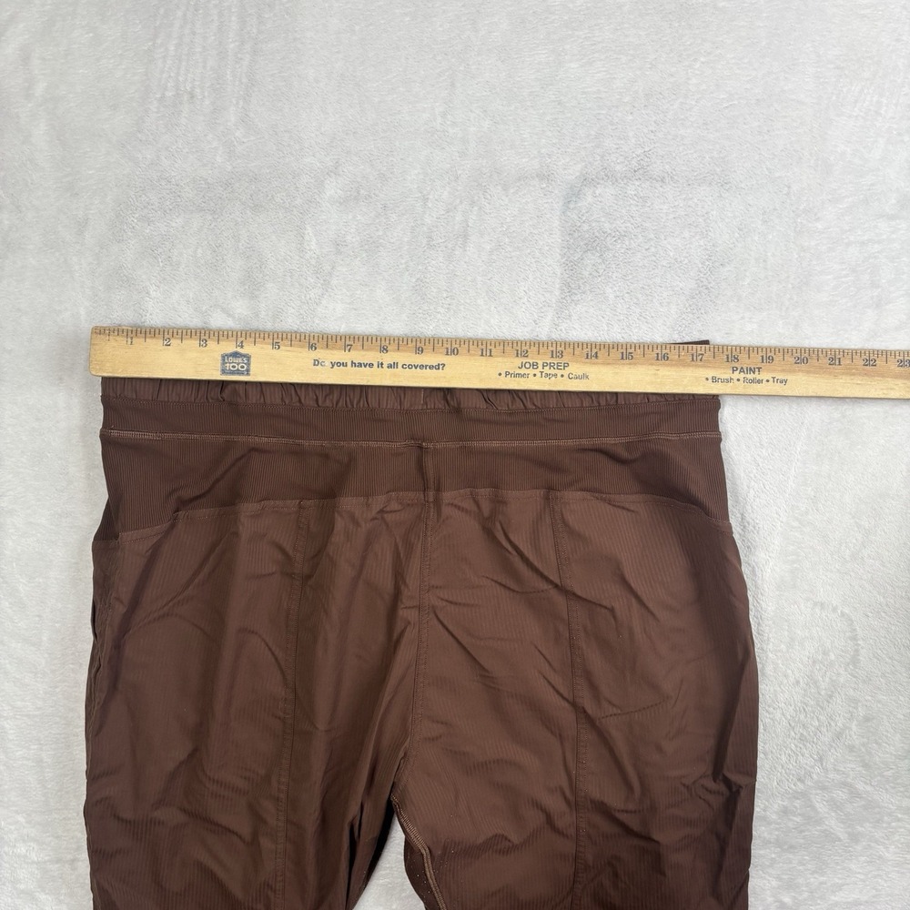 Lululemon Java Brown Mid-Rise Studio Cropped Capr… - image 7
